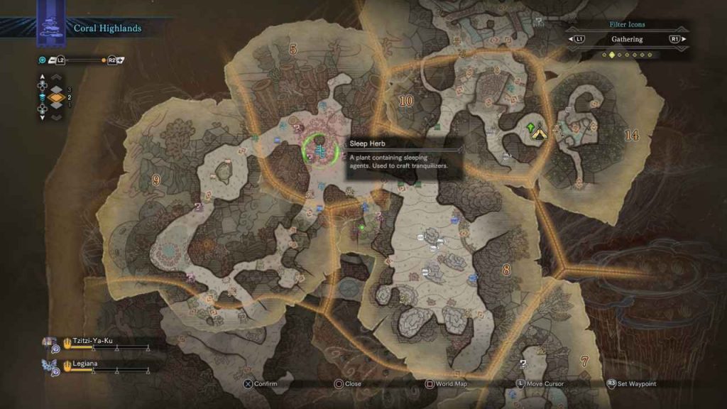 Monster Hunter World: Sleep Herb Location