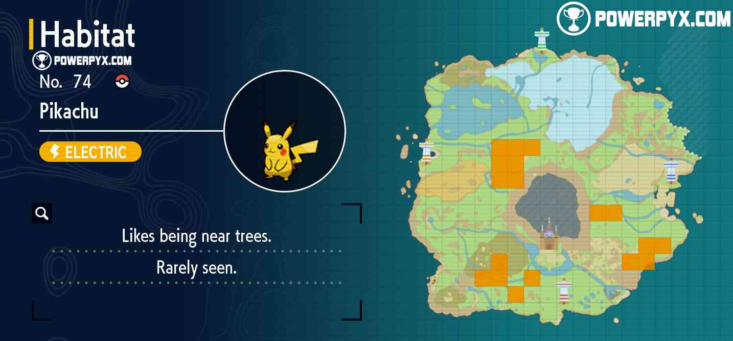 Pokemon Scarlet and Violet  Pikachu - Location, Stats, Best