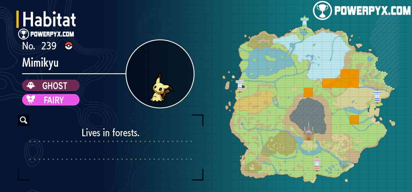 Mimikyu Location, Evolution, and Learnset