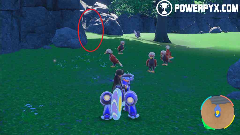 Pokemon Scarlet & Violet Roaring Moon Location