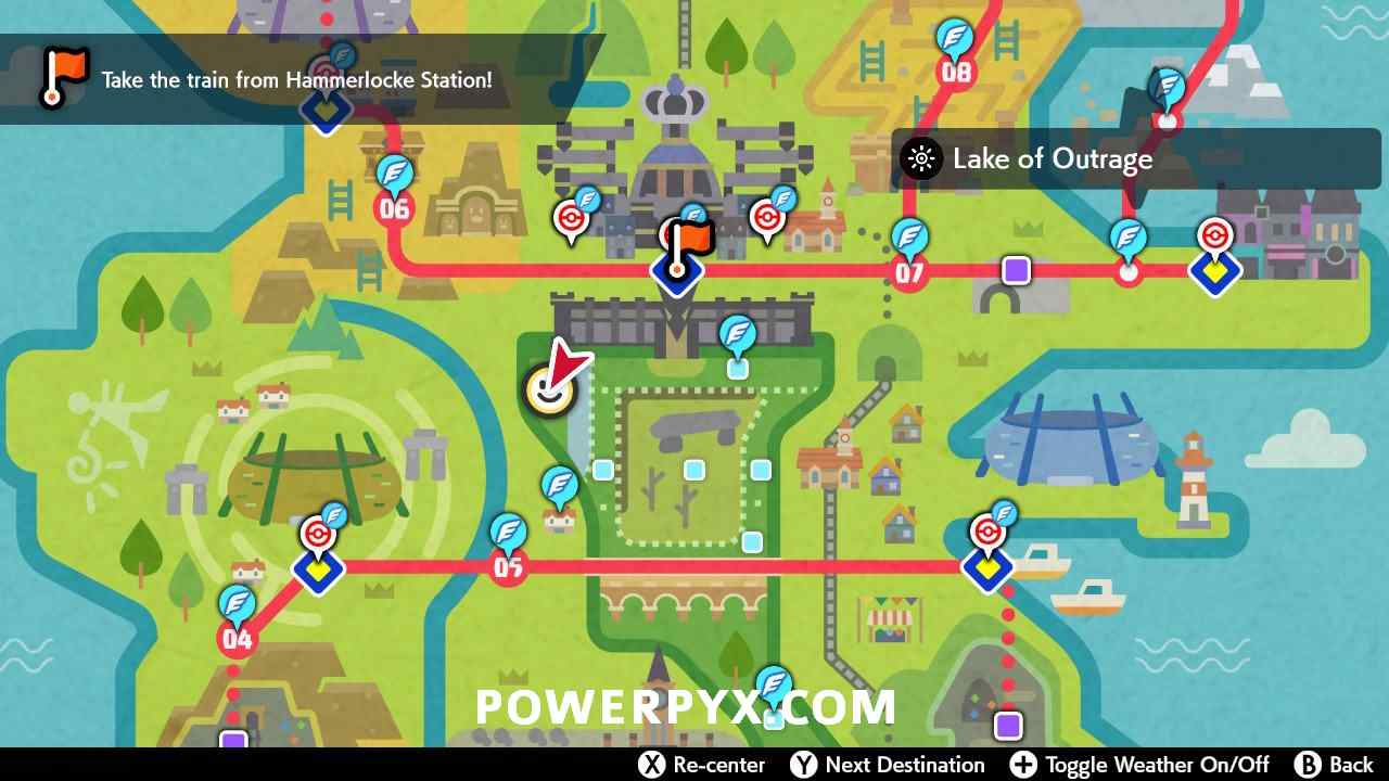 Pokemon Sword & Shield - Fire Stone Location