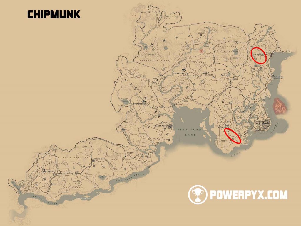 Red Dead Redemption 2 All Hunting Request Locations