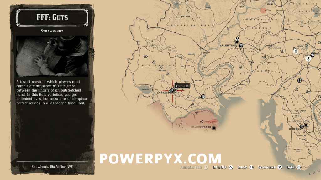 Red Dead Redemption 2 Where to Play Five Finger