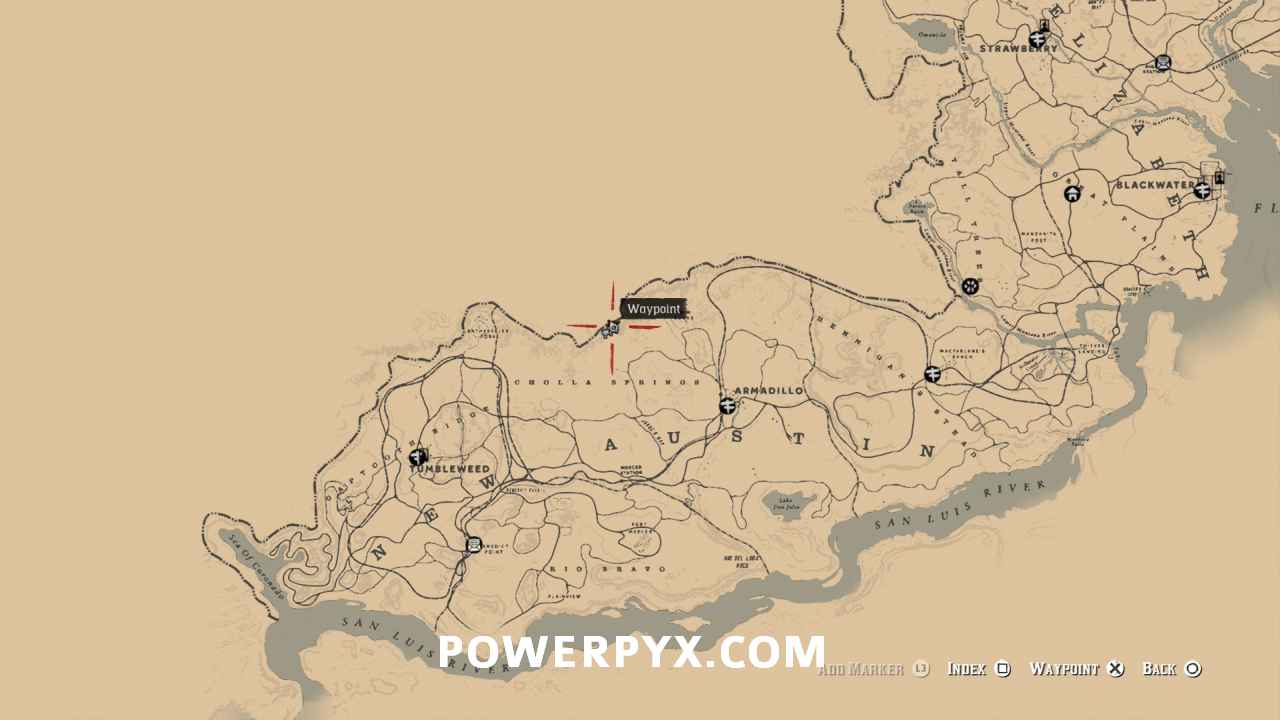 All East Watsons treasure locations - Red Dead Online