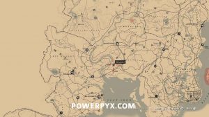 Map of dens Red Dead Redemption 2 ONLINE Find your treasure map