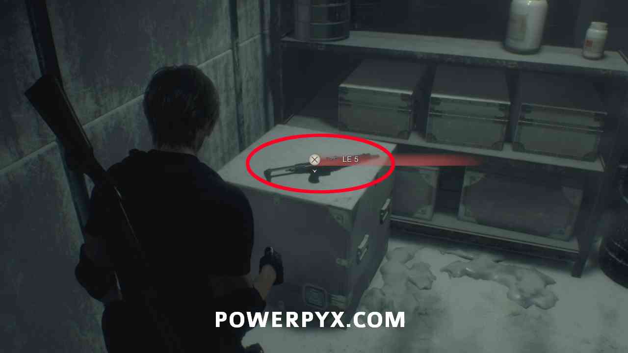 Freezer room power puzzle - Resident Evil 4