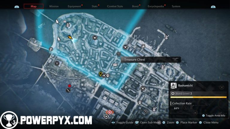 All Rise Mark Chest Rise of the Ronin All Treasure Chest Locations