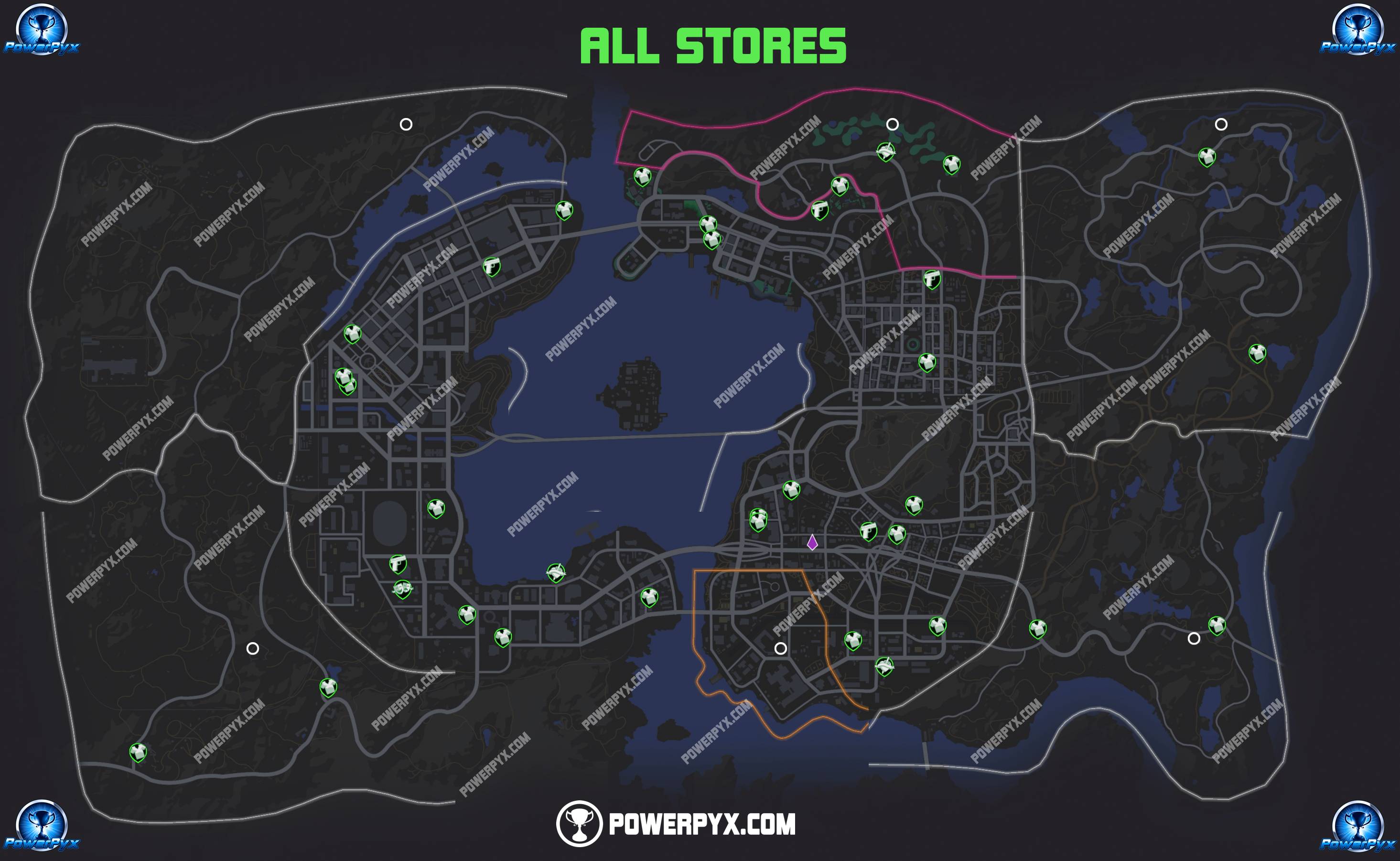 Saints Row 5 Map