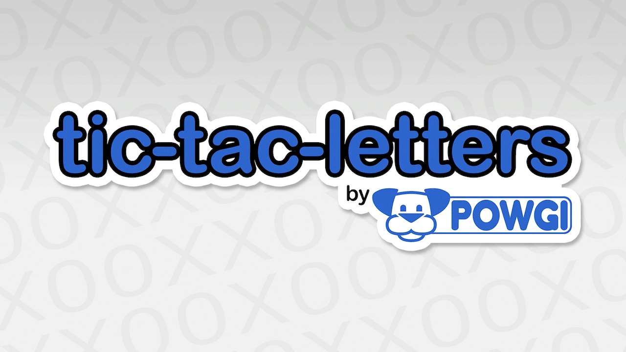 TIC-TAC-LETTERS BY POWGI Trophy Guide & Roadmap