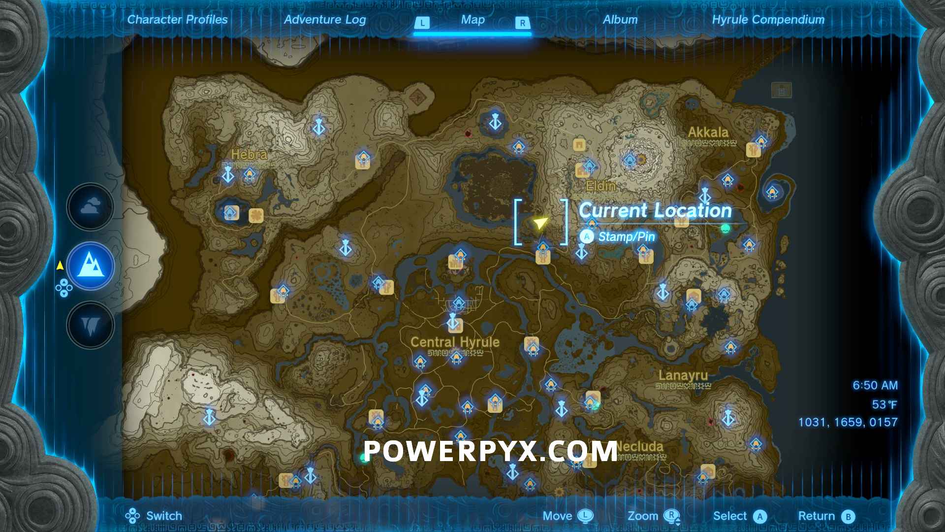 Zelda Breath of the Wild: Master Sword Location 